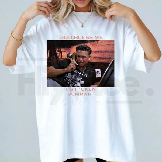 "God Bless Me It’s Summah" – Iconic Reality Shore TV Graphic Top