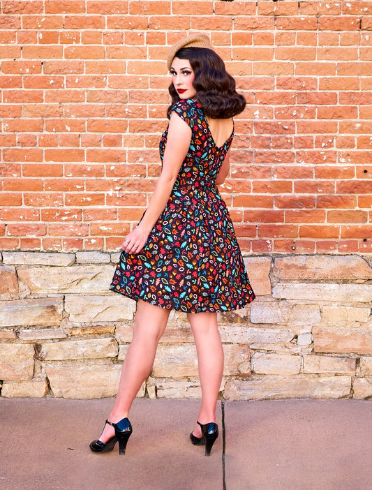 Leaves & Acorns Margaret Dress