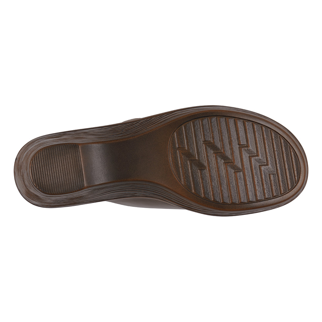 Women's Ash Taupe Wedge Sandals