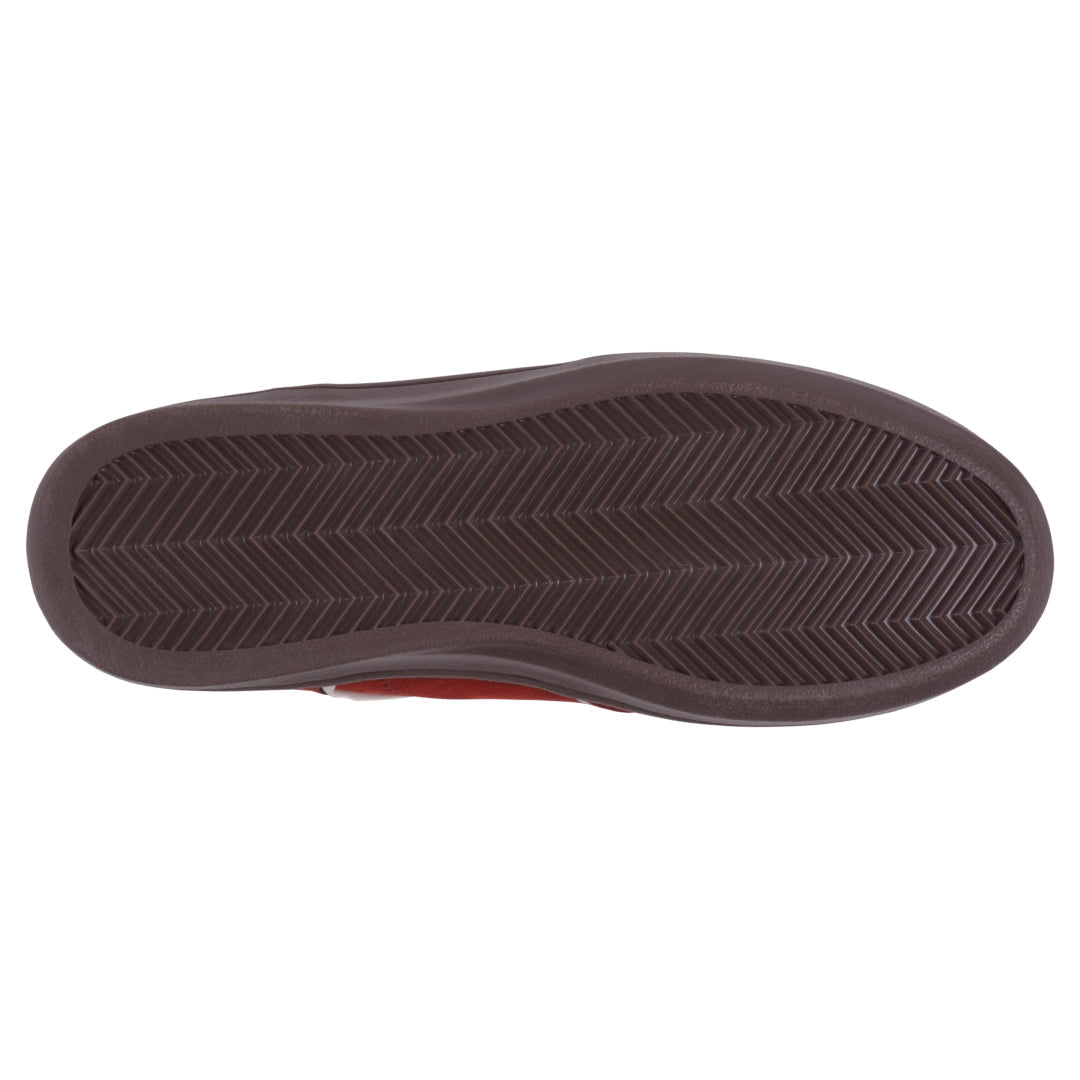 Women's Milan Chocolate Suede Lace Up Sneaker