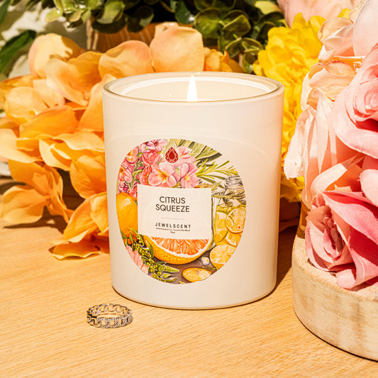 Citrus Squeeze 10oz Mystery Jewelry Candle