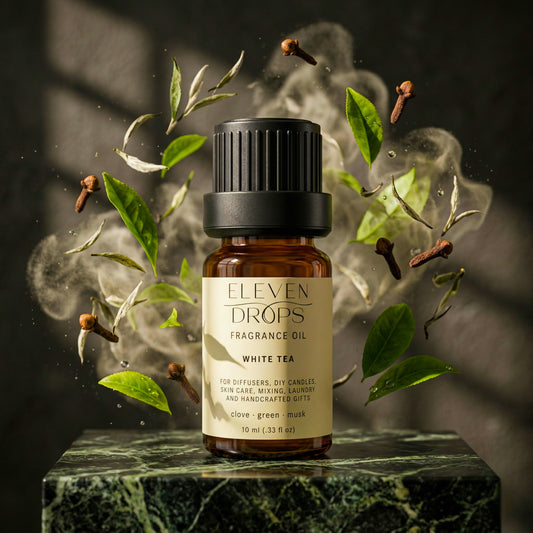 White Tea Essential Diffuser Oil - Premium Luxurious Fragrance Oil