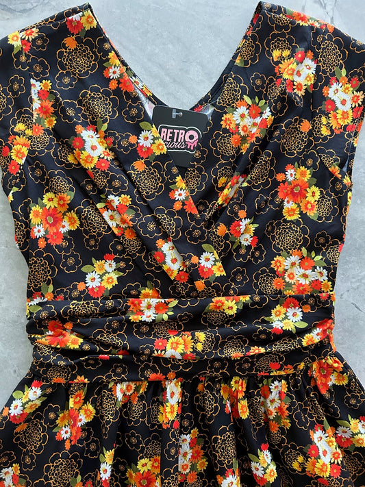 Vintage Floral Greta Dress - XS only, 1 left!