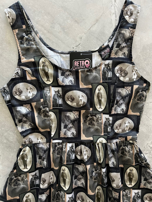Dapper Dogs Fit & Flare Dress - Small only