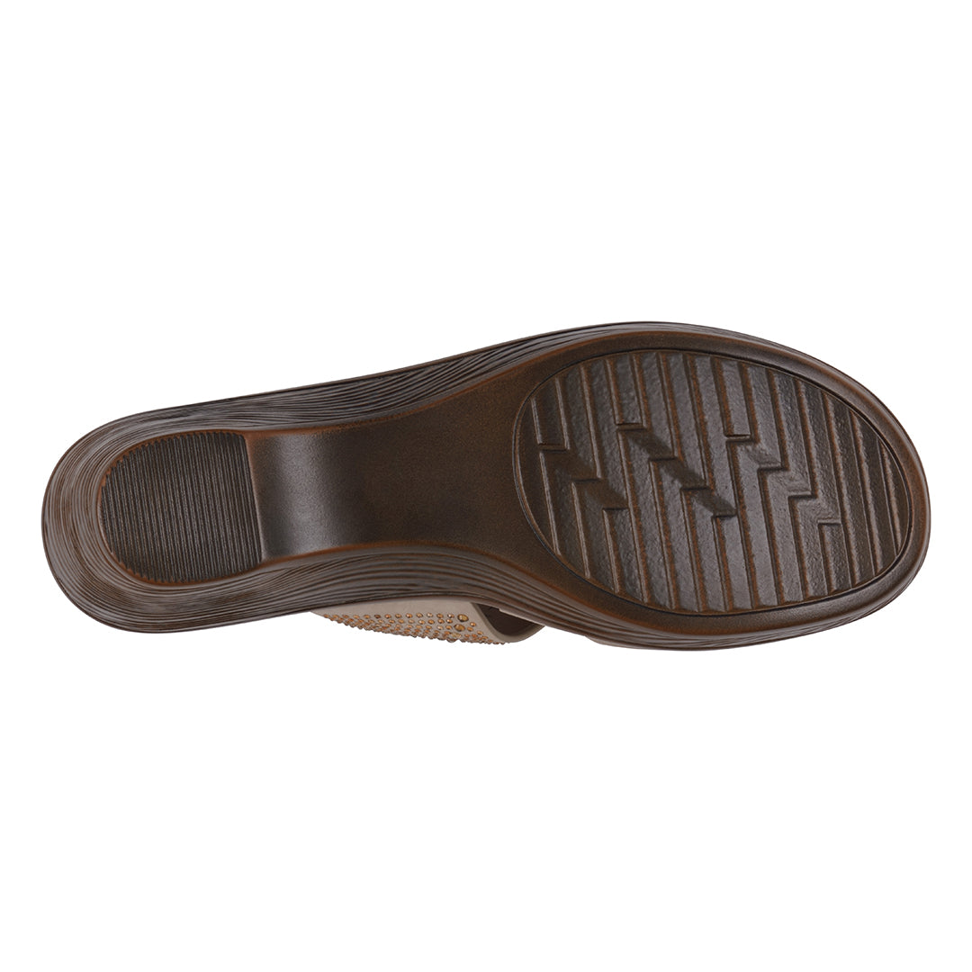 Women's Everi Nude Wedge Sandals