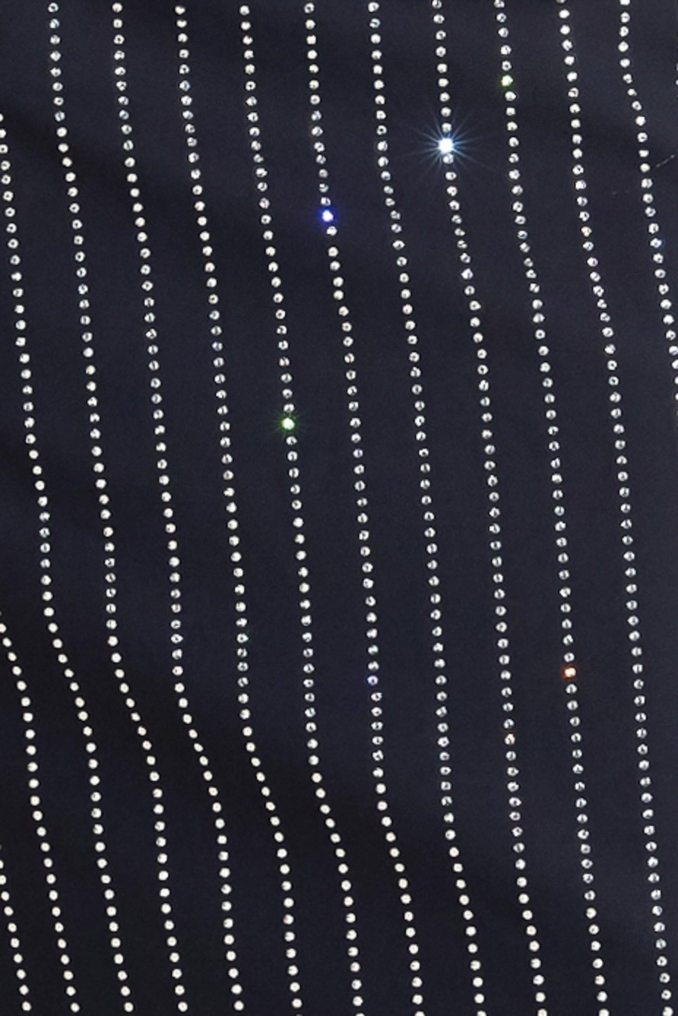 VERTICAL GRACE WOVEN MIDI DRESS