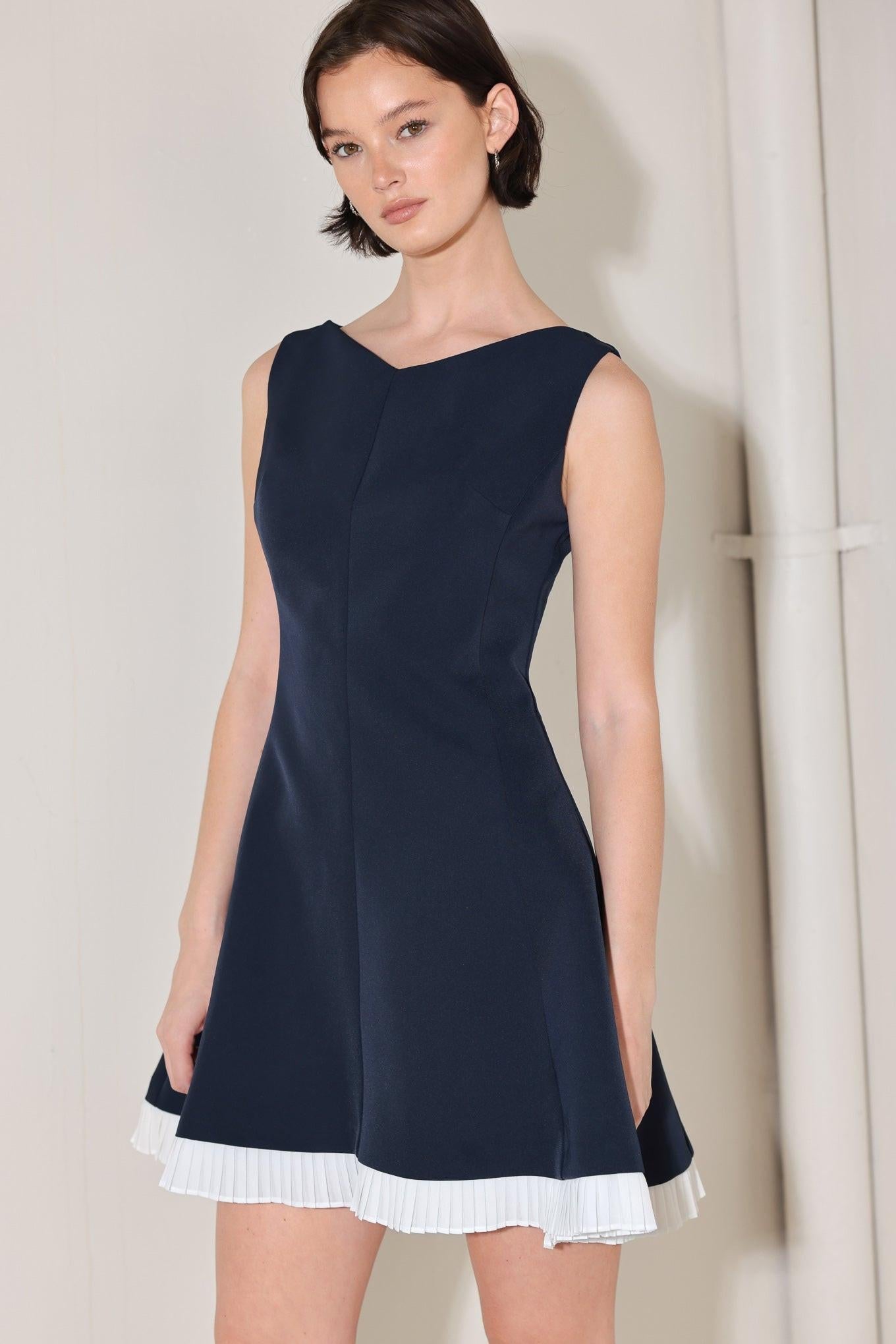 SWEET ESCAPE WOVEN MINI DRESS