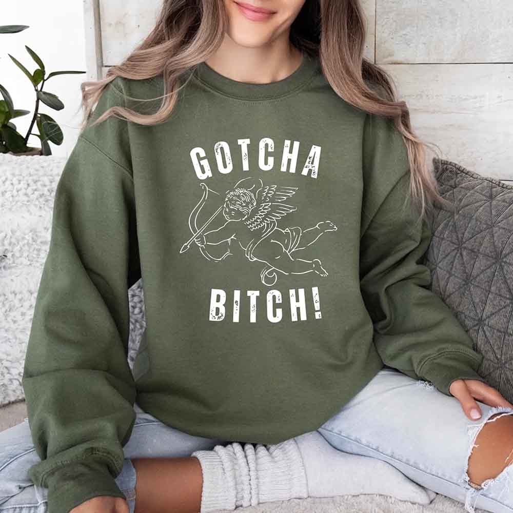 Valentine Sweatshirt - Funny Valentine's Day Sweater