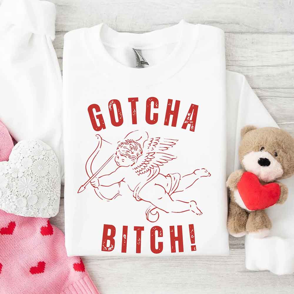 Valentine Sweatshirt - Funny Valentine's Day Sweater