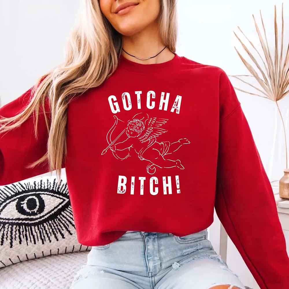 Valentine Sweatshirt - Funny Valentine's Day Sweater