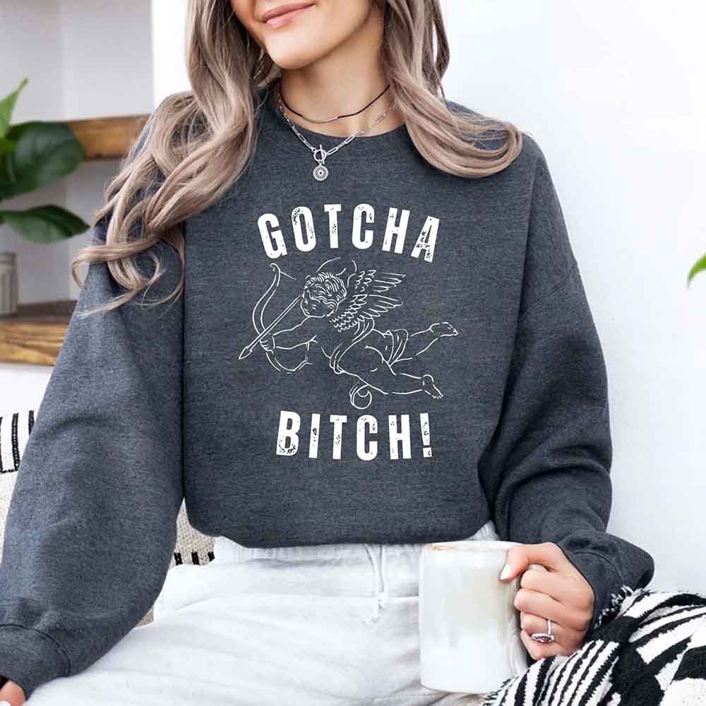 Valentine Sweatshirt - Funny Valentine's Day Sweater