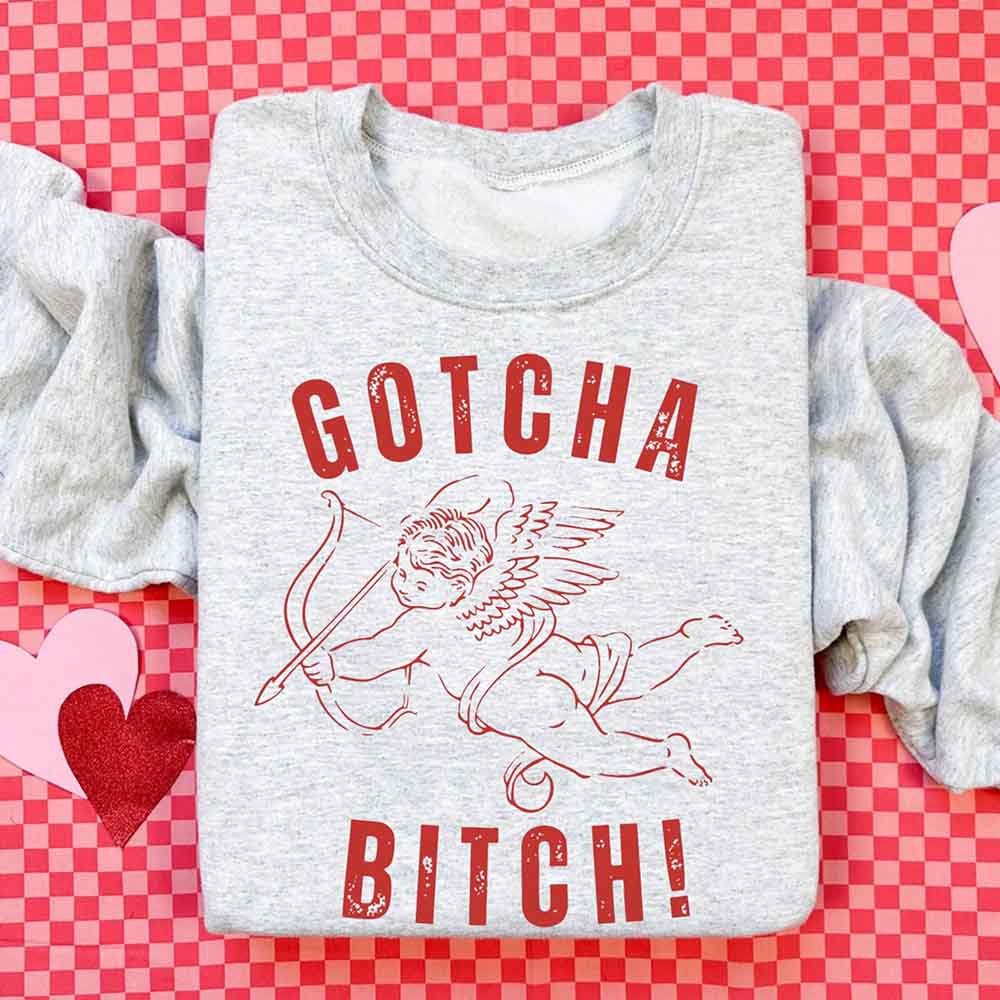 Valentine Sweatshirt - Funny Valentine's Day Sweater