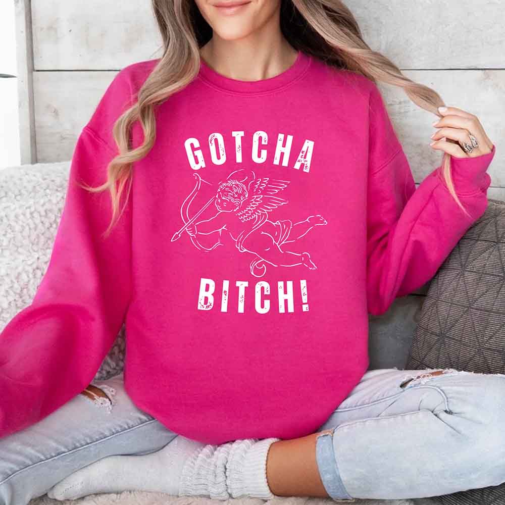 Valentine Sweatshirt - Funny Valentine's Day Sweater