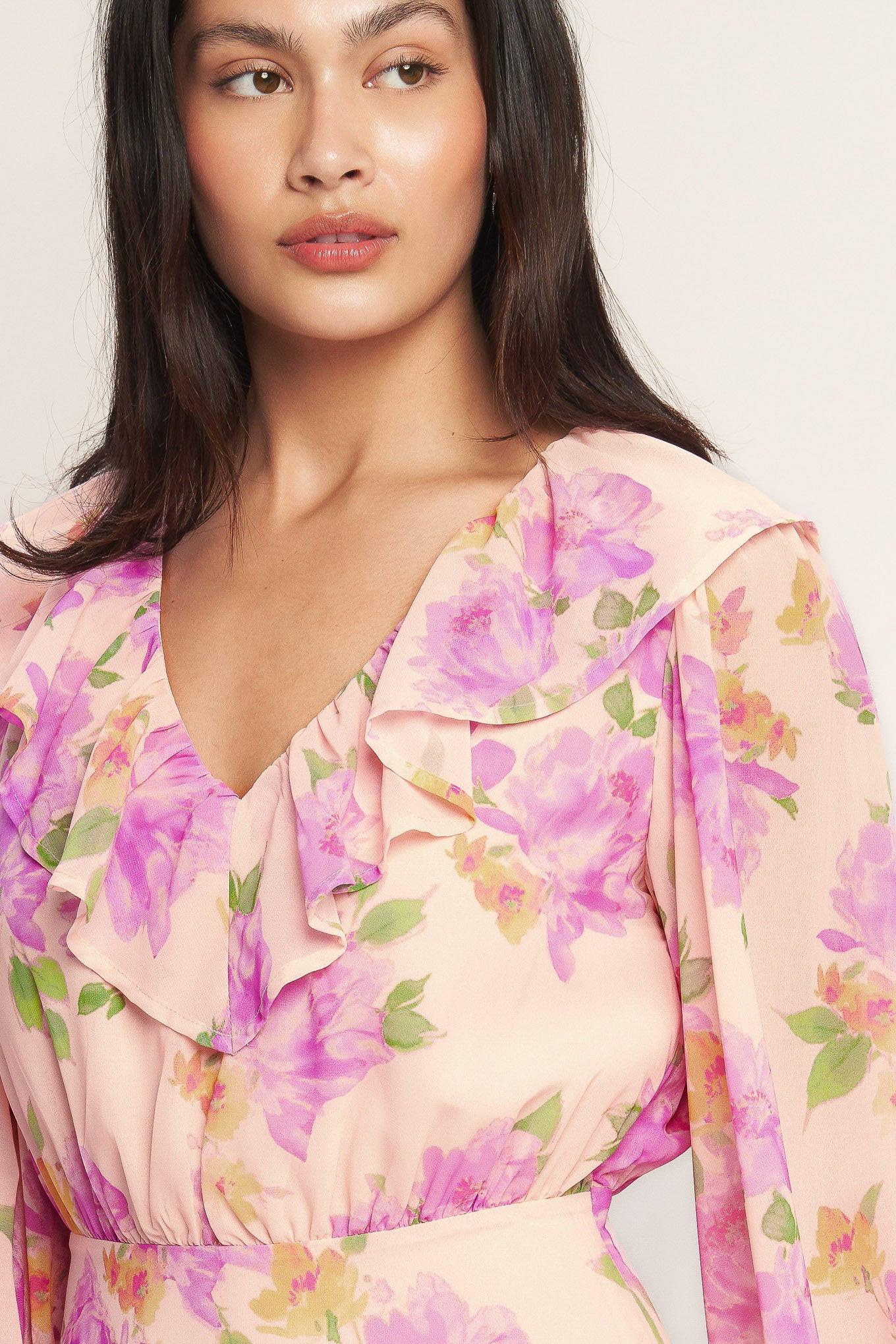 SWEET SERENDIPITY WOVEN MINI DRESS