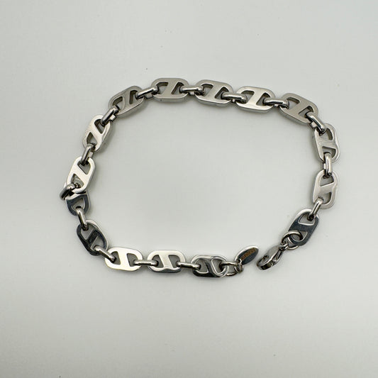 Premium Stainless Steel Chain Link Bracelet - Hypoallergenic & Durable