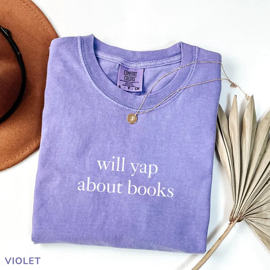 Will Yap About Books - T-Shirt