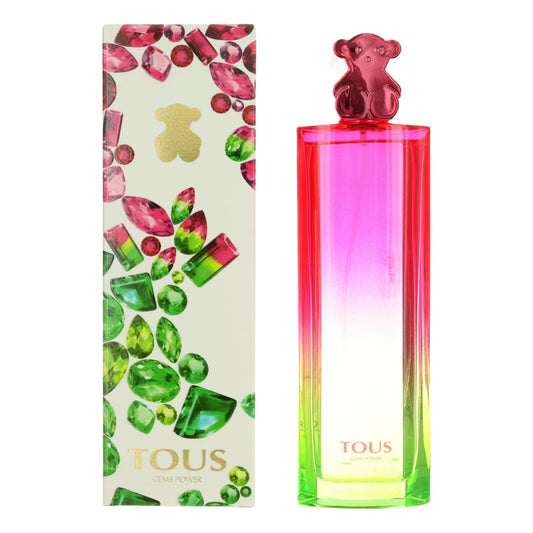 Tous Gems Power, 3 oz EDT Spray for Women