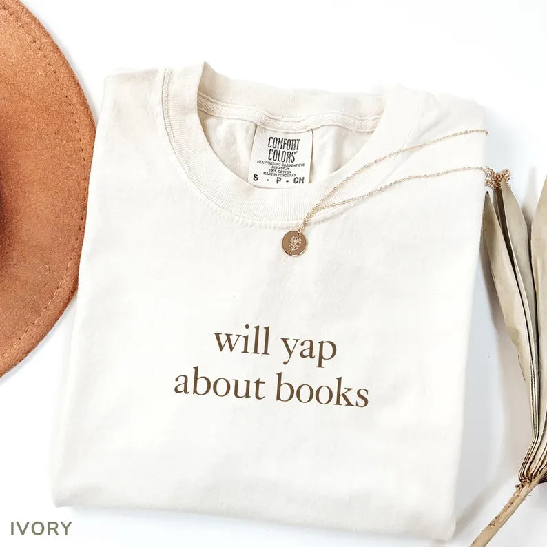 Will Yap About Books - T-Shirt