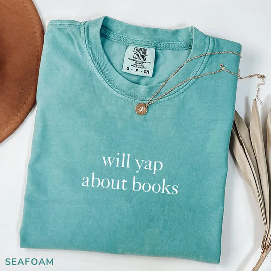 Will Yap About Books - T-Shirt