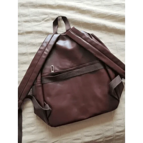 Luxury Women's Backpack Leather School Bag