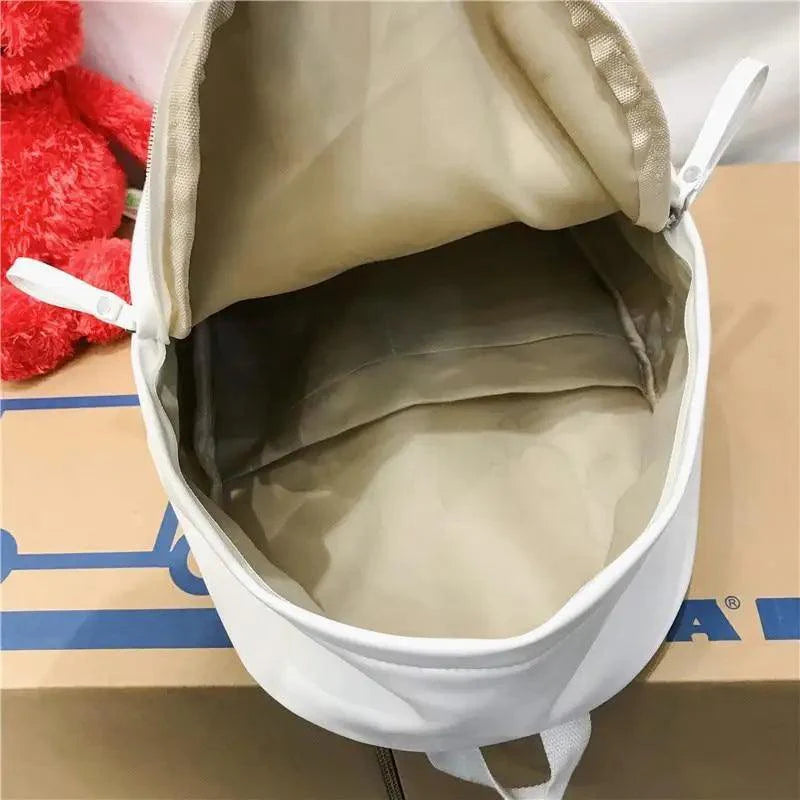 Luxury Women's Backpack Leather School Bag