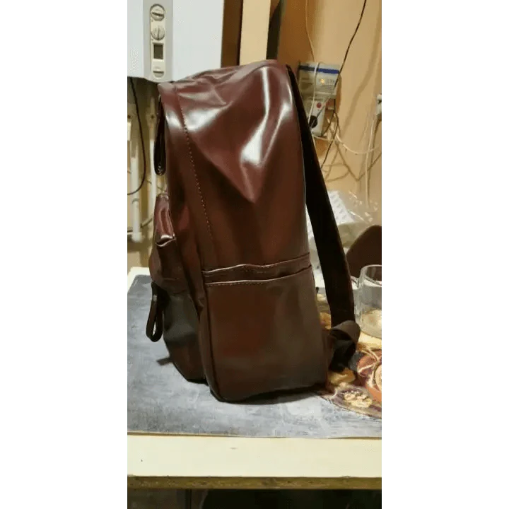 Luxury Women's Backpack Leather School Bag