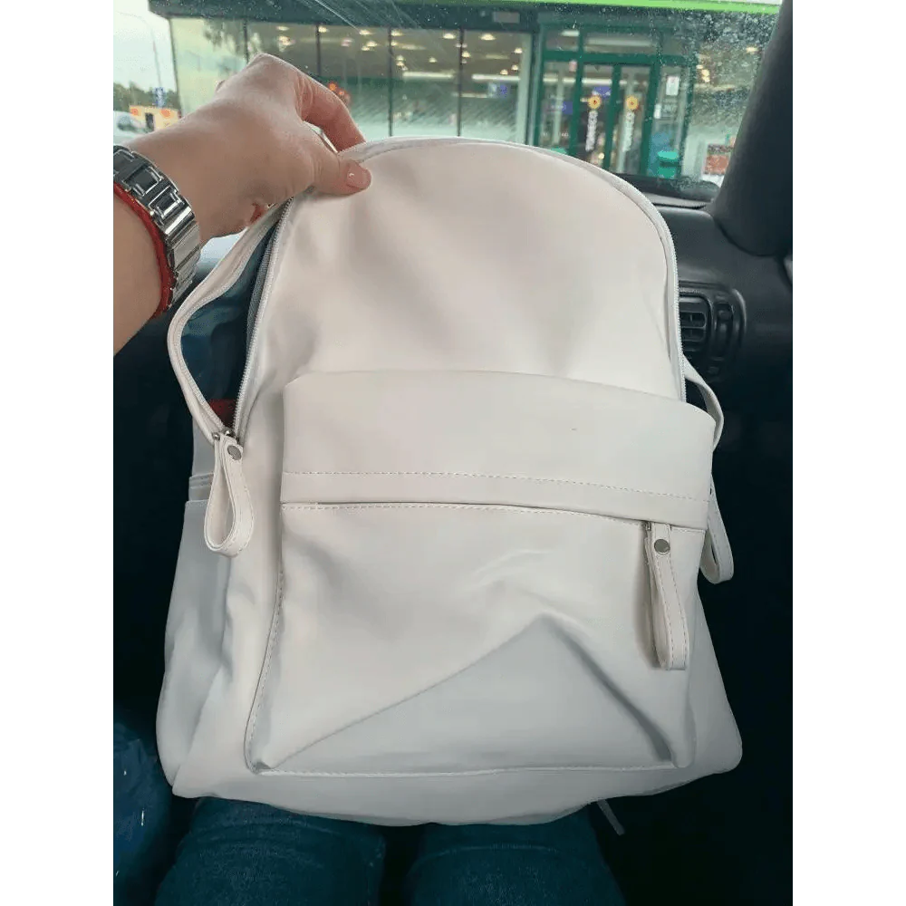 Luxury Women's Backpack Leather School Bag