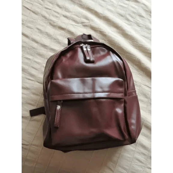 Luxury Women's Backpack Leather School Bag