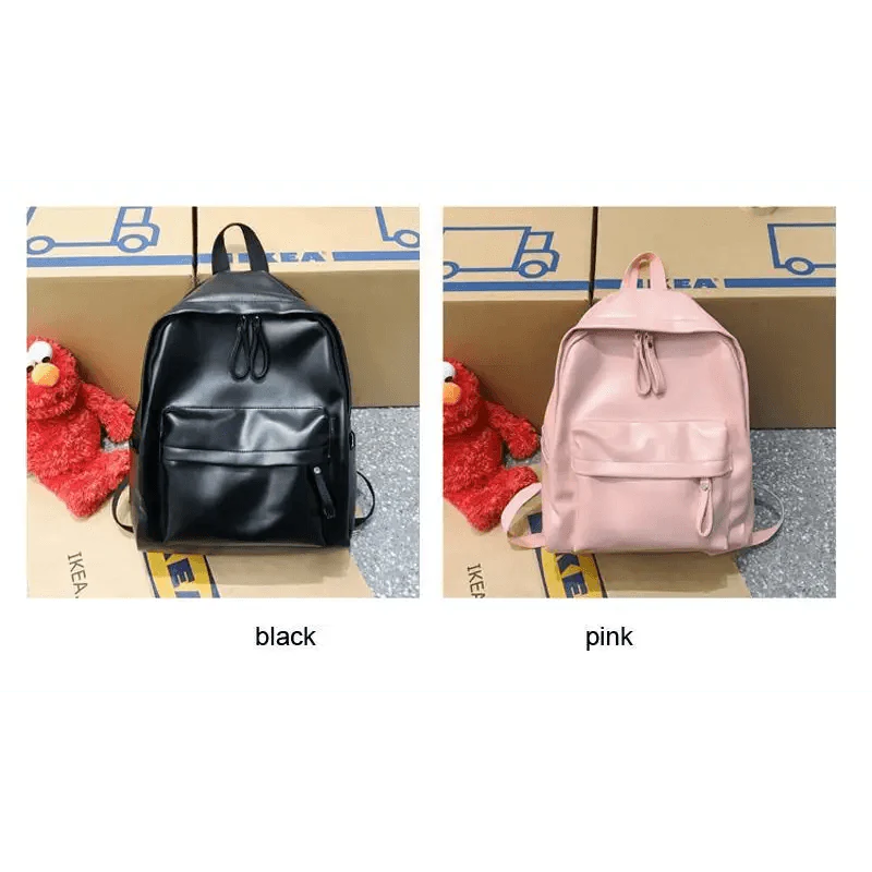 Luxury Women's Backpack Leather School Bag