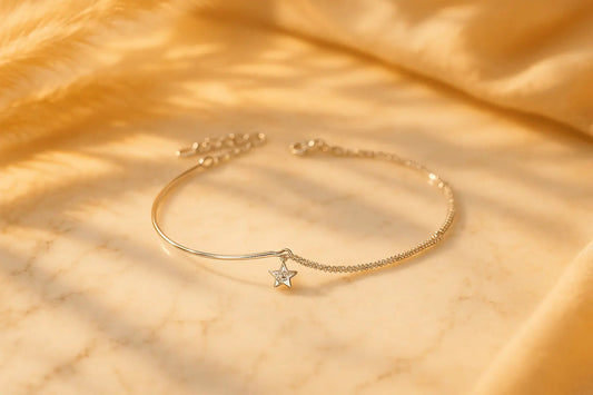 S925 Silver Bangled Bracelet – Elegant S925 Bangle & Double Silver Bracelet