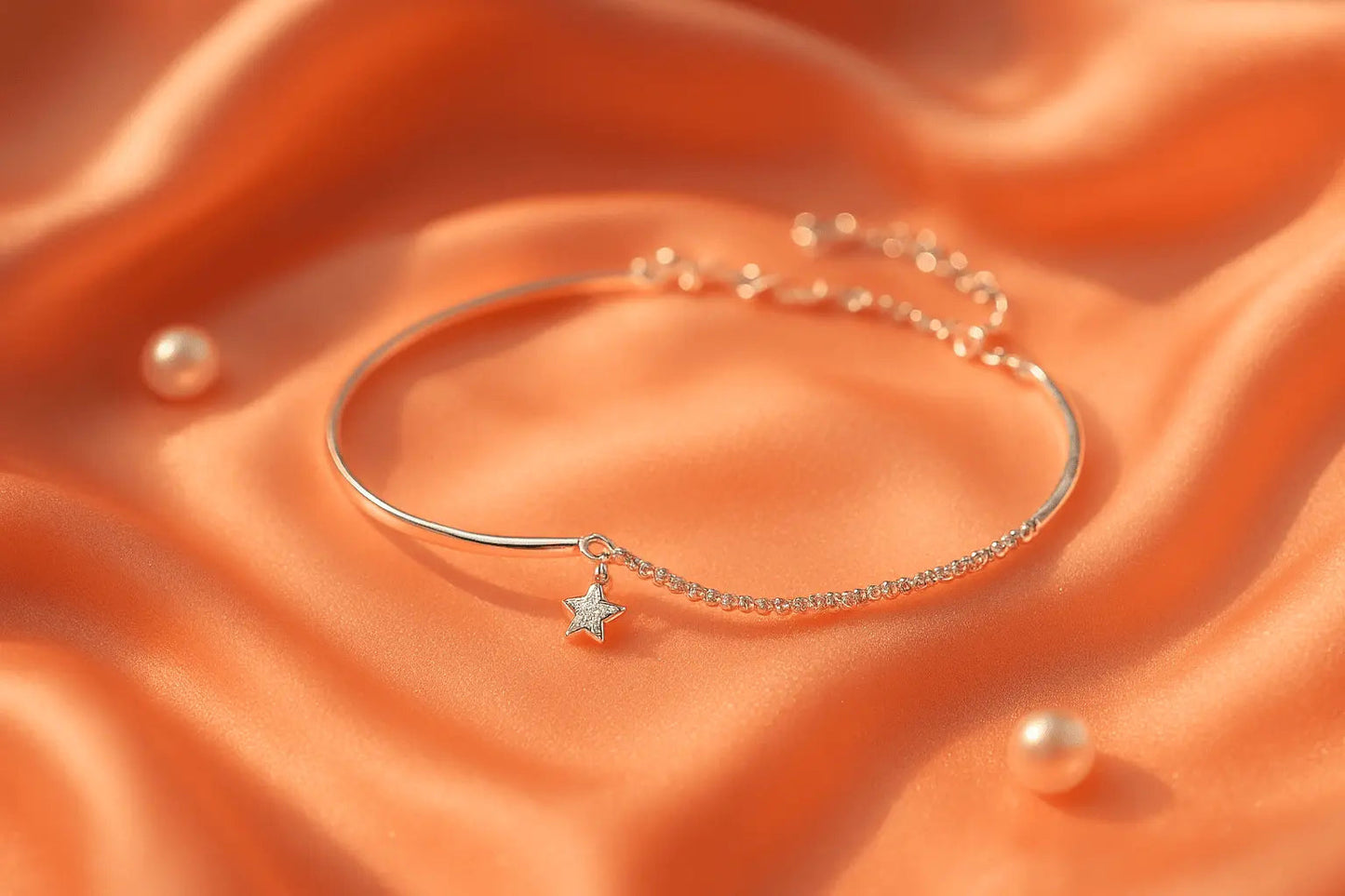 S925 Silver Bangled Bracelet – Elegant S925 Bangle & Double Silver Bracelet